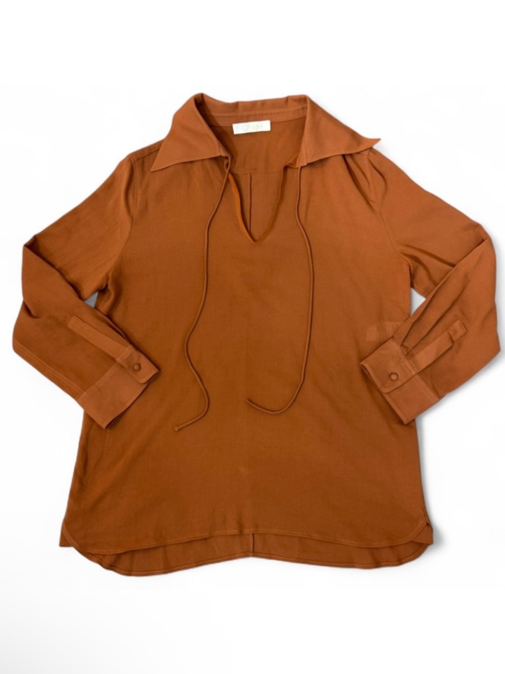 Chloé Long Sleeve Blouse, Size 8